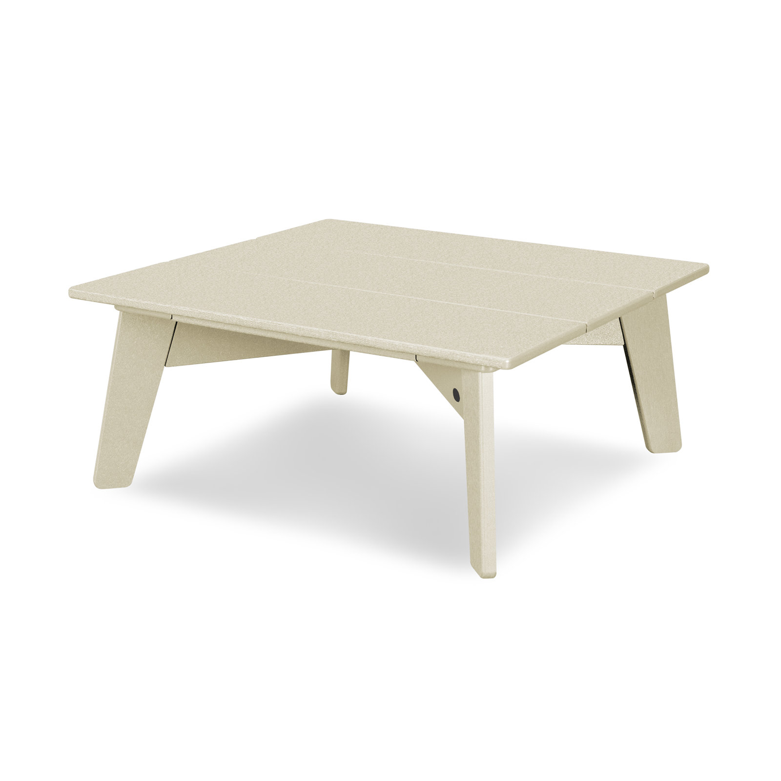 POLYWOOD® Riviera 35" Patio Table, Sand