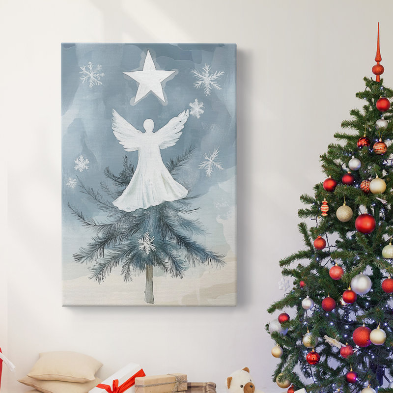Art des Fêtes de Noël - Toile tendue avec châssis CXL, H 48 po x l 32 po
