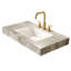 Armoire de salle de bain flottante Mid-Century