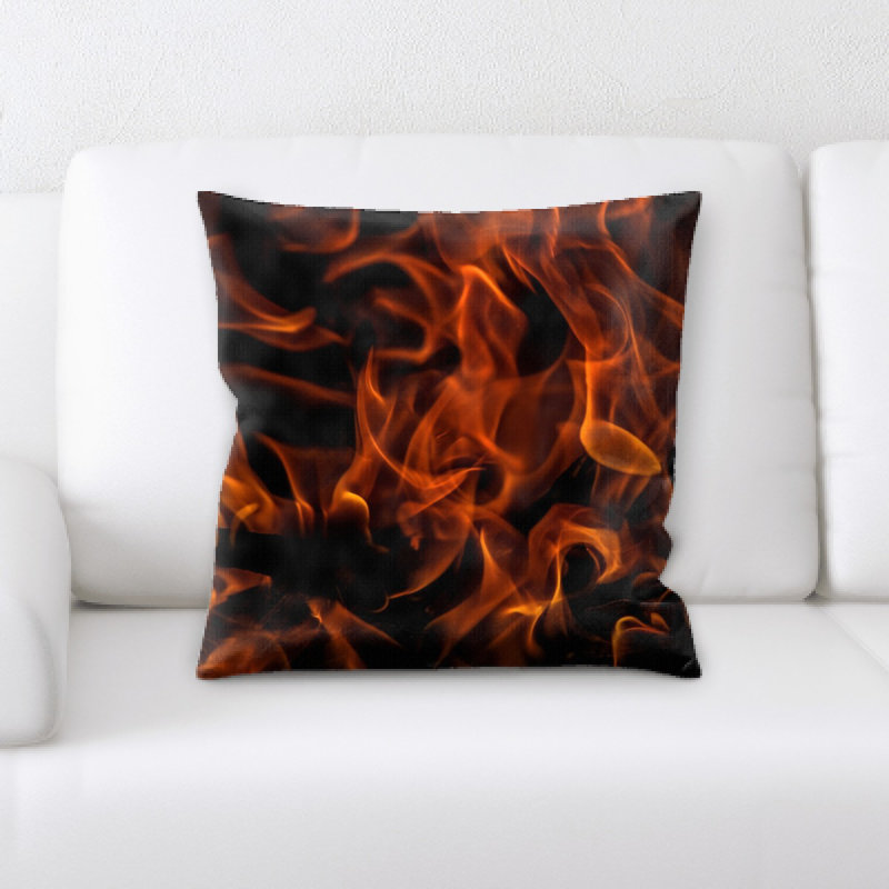 Larsen Microsuede Reversible Throw Pillow