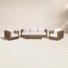 Priya 4-Piece Eucalyptus Outdoor Conversation Set