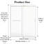 56"-60" W X 75" H Modern Semi-Frameless Single Sliding Shower Door, 8 Mm Tempered Glass-115592781