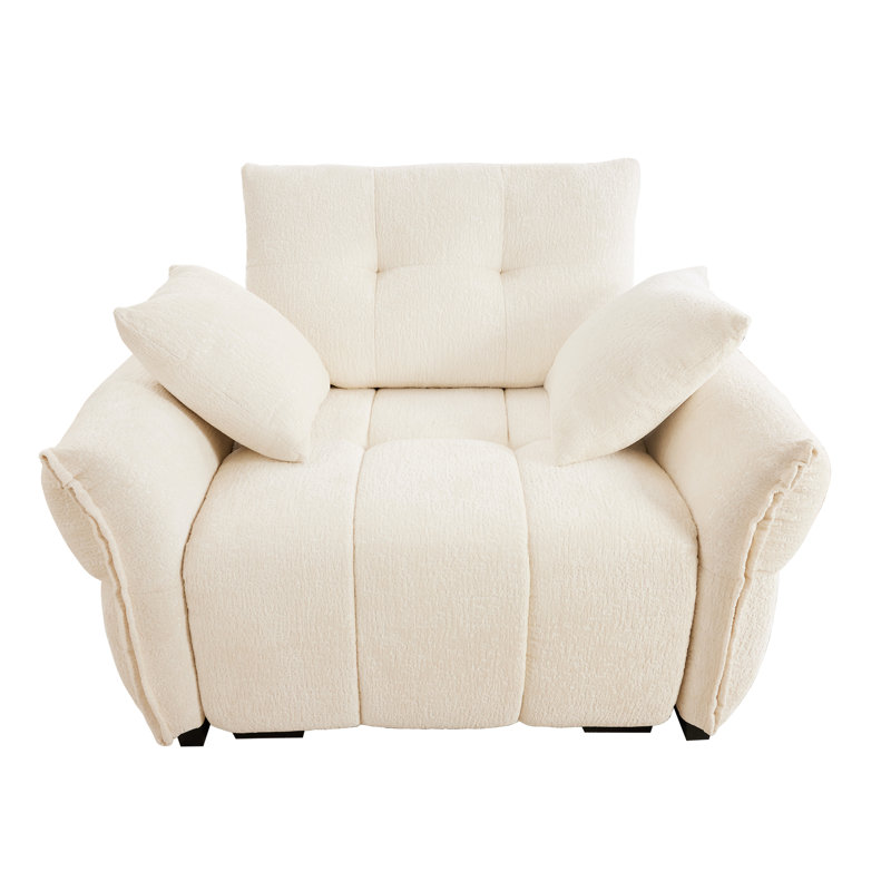 Ergonomic Chenille Sofa Modern Design Versatile Use