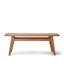 Banc en noyer massif Kai-785669068