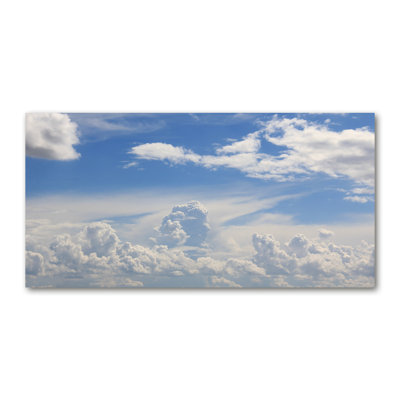 Clouds In The Sky - No Frame Print on Canvas