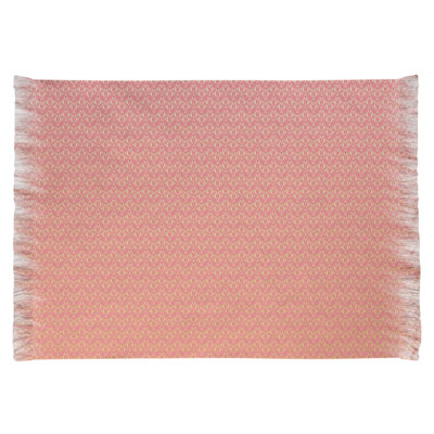 Tapis rose à motif art déco classique Mcguigan