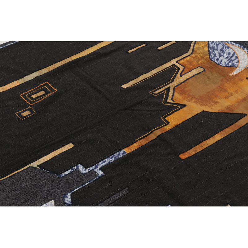 Cotton and Silk Area Rug