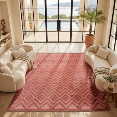 Tapis intérieur / extérieur à motif de losanges / intérieur fondé Select Foundry Select