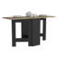 Table pliante Gateleg compacte et compacte