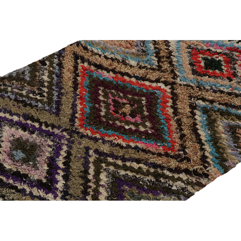 Wool Argyle Area Rug