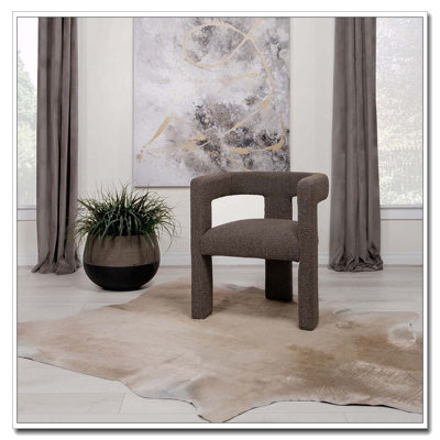 Fauteuil d'appoint, fauteuil club Boucle