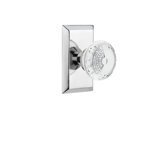 Studio Plate with Crystal Meadows Knob