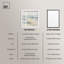 Décoration murale minimaliste Shallow Waters I Shadowbox Print par Art Remedy, cadre blanc, 31 x 31-790838203-790838201