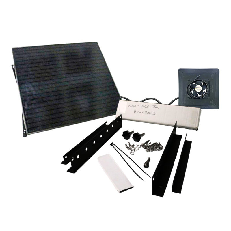 Ventilateur solaire de grenier - Ventilateur solaire modulaire 20W106-FLEX