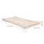 Quilted King Mattress Topper with Elastic Straps