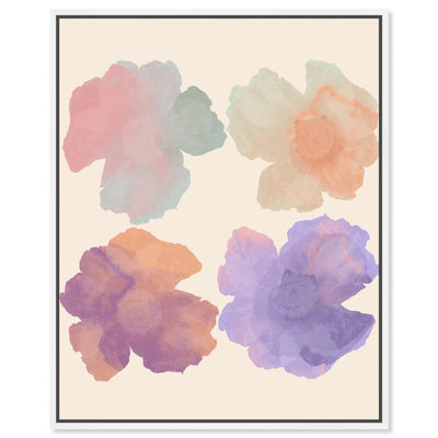 "Watercolor 4 Boho Decor", impression sur toile par Notoriart