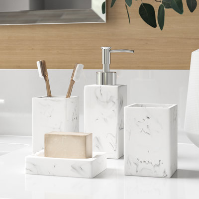 Aricel Bathroom Accessory Set