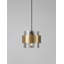 1 - Light Gold Cylinder Pendant