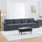 4-Seater Modular Sectional Sofa With Storage-1191699621
