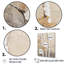 Beige minimalisme arbre bouleau III sur toile-39624121-39624115