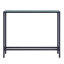 Console étroite et longue avec plateau en miroir Lathem-1252914956-1252914953