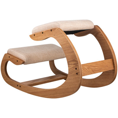 Diemer Ergonomic Kneeling Chair with Removable Casters/Wheels