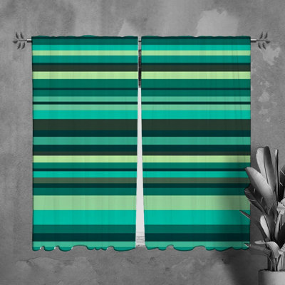 Paire de rideaux obscurcissant en polyester Beenish