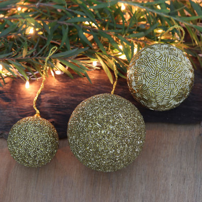 4.1'' Handmade Holiday Shaped Ornament