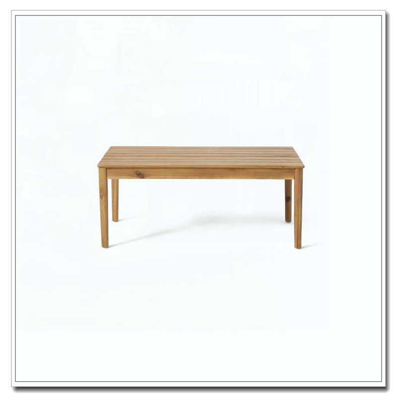 Table basse, Teck