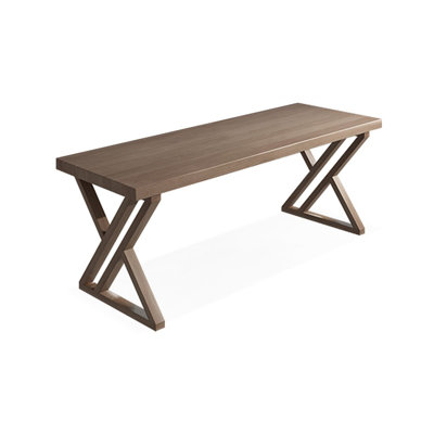 Bureau moderne et simple en bois massif
