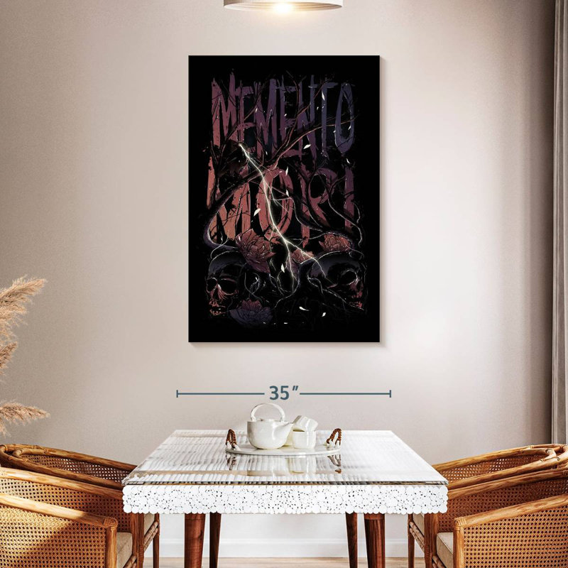 Memento Mori I, 48" H x 32" W