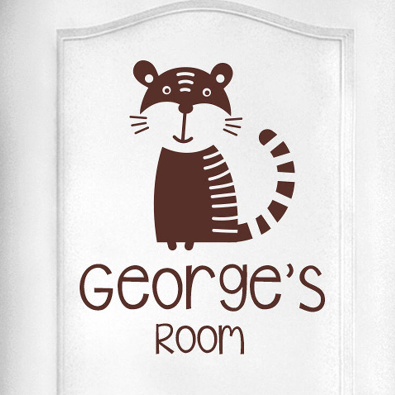 Animals Wall Decal, Brown, Yes