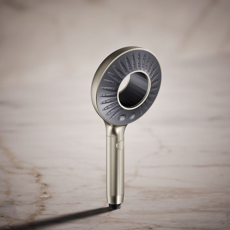 Spaviva Two-Function Handshower 2.5 GPM, Brushed Nickel, 1.75 GPM
