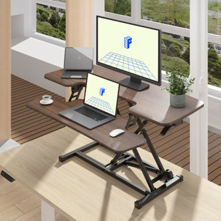 Desk Converter with Removable Keyboard Tray