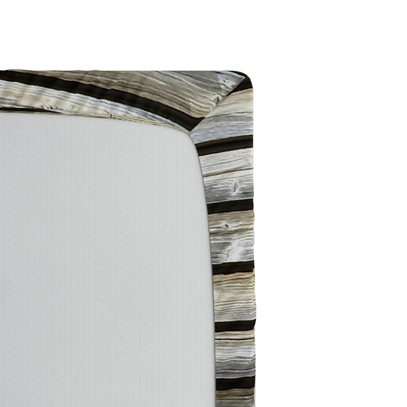 Country Microfiber Fitted Sheet, Queen Fitted Sheet