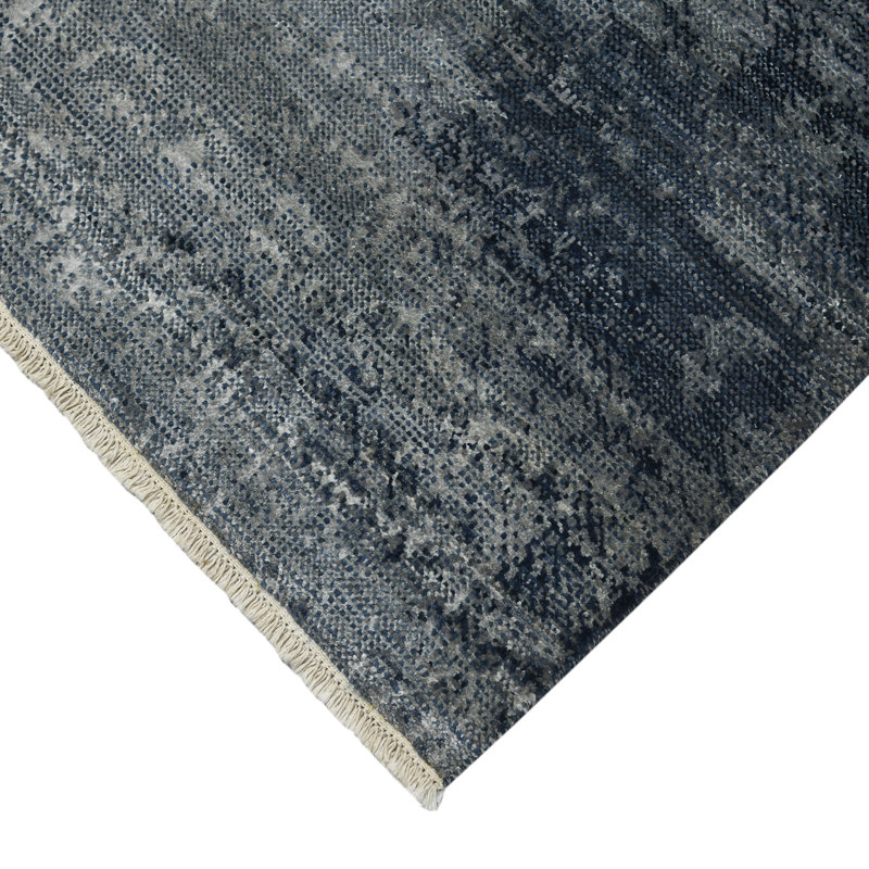 Dazzle Wool Abstract Area Rug, Rectangle 8' x 10'