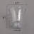 5'' H Glass Bell Ceiling Fan Fitter Shade
