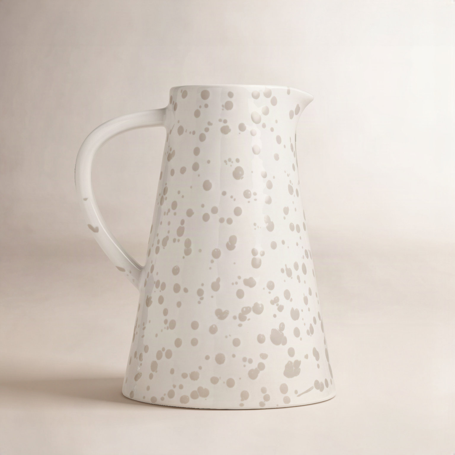 Splatter Stoneware Pitcher