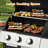 3-burner Propane Gas Grill With Side Burner