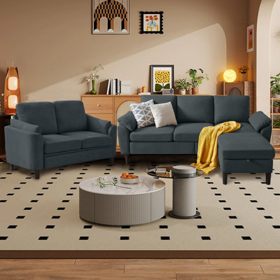 Sukrit 3 - Piece Living Room Set by Ebern Designs