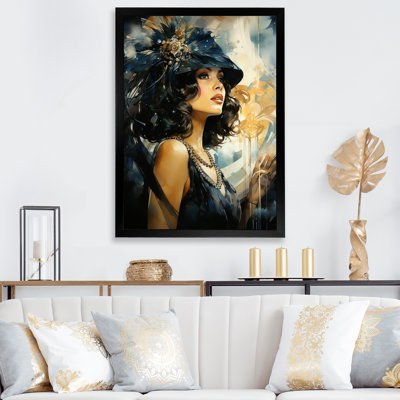 «Guthir Fashion 1920S Roaring Portrait I»