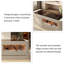 70.87"White jewelry display cabinet and storage chest
