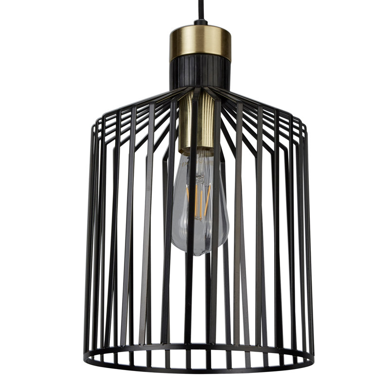 Villarreal 1 - Light Black Geometric Pendant