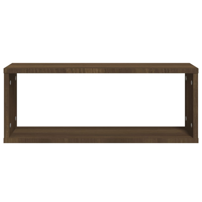 Poulos 6 Piece, Brown Oak, 23cm H x 60cm W x 15cm D