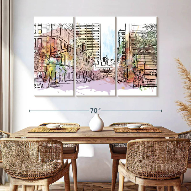 Sireci Fort Wayne Sireci Street, 42" H x 65" W