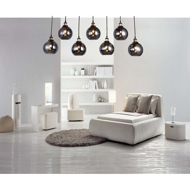Luminaire suspendu sphère 7 lumières Daughtery