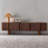 Retro solid wood TV cabinet-613510086