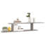 Aydeliz Unfinished Cube Shelf with Fireplace Included-1562513387