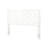 Tabor Chippendale White Headboard - King