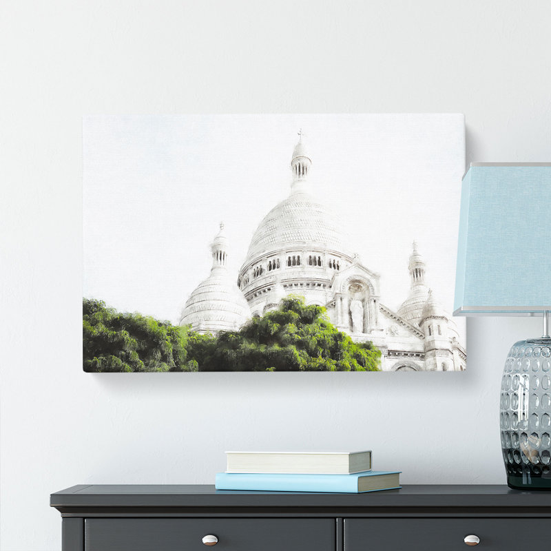 Montmartre Paris In France - Wrapped Canvas, 50cm H x 76cm W x 3cm D